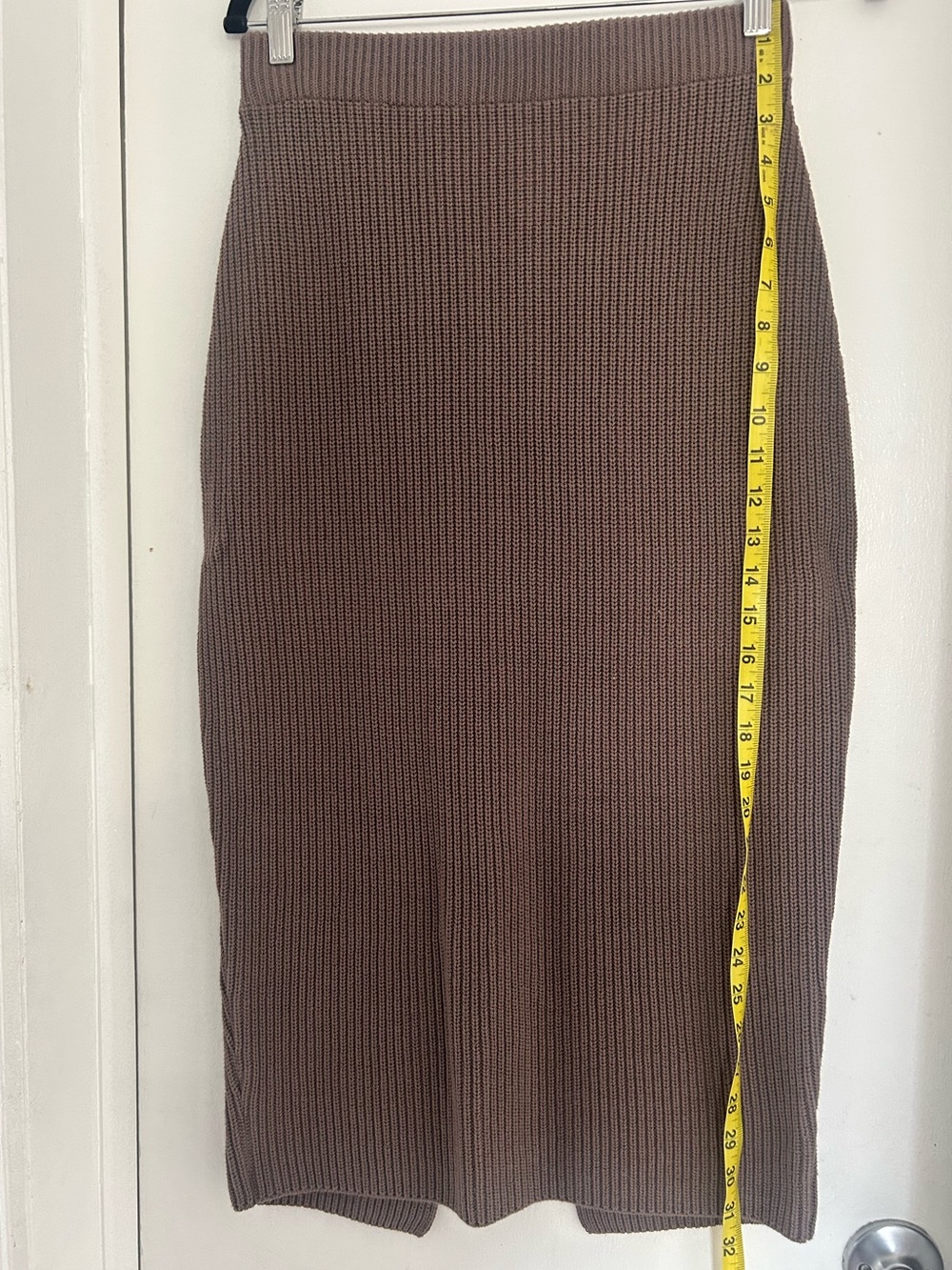 Frankie Shop Knit Midi Skirt Size Large - Picture 2 of 4
